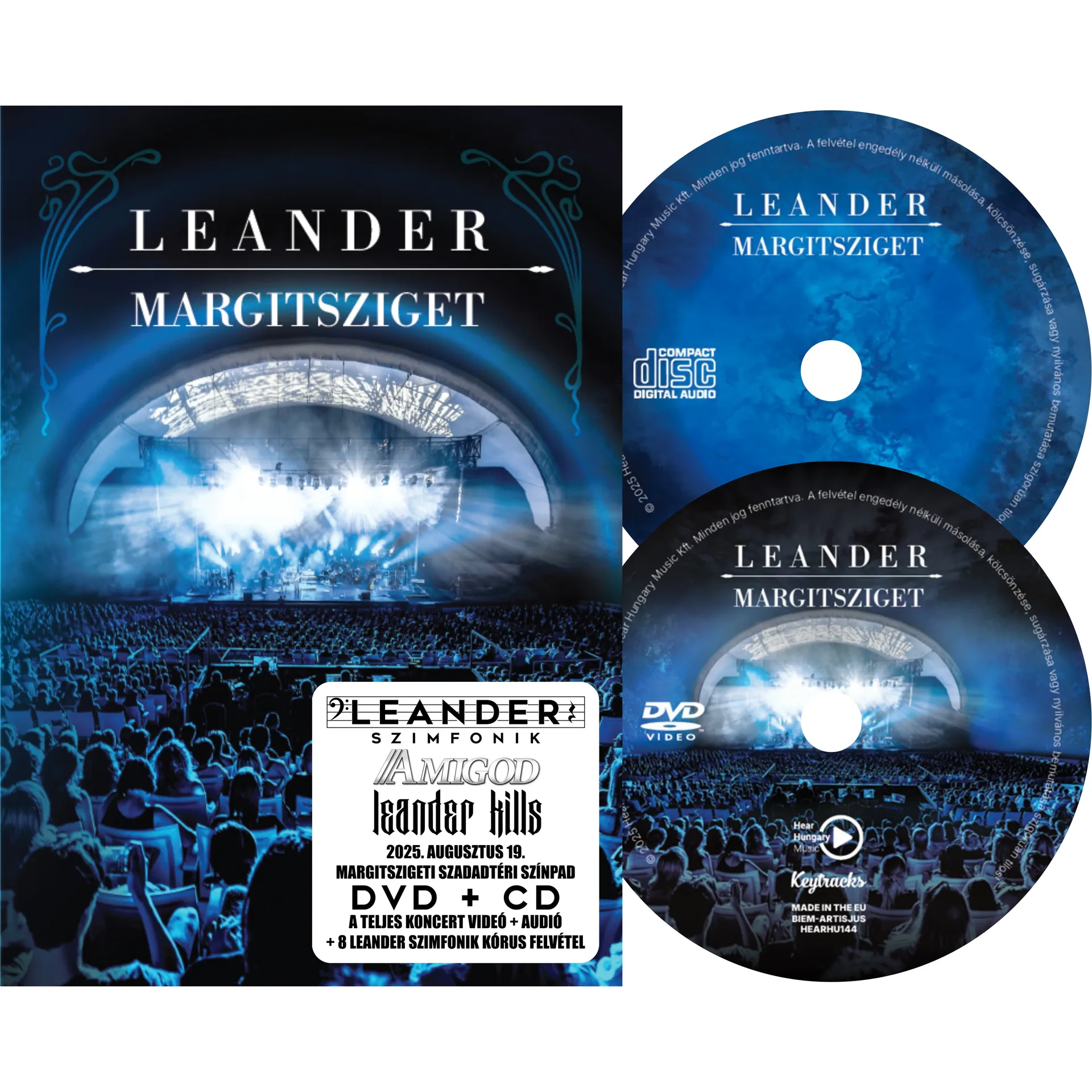 Leander – Margitsziget – Mediabook (DVD+CD)