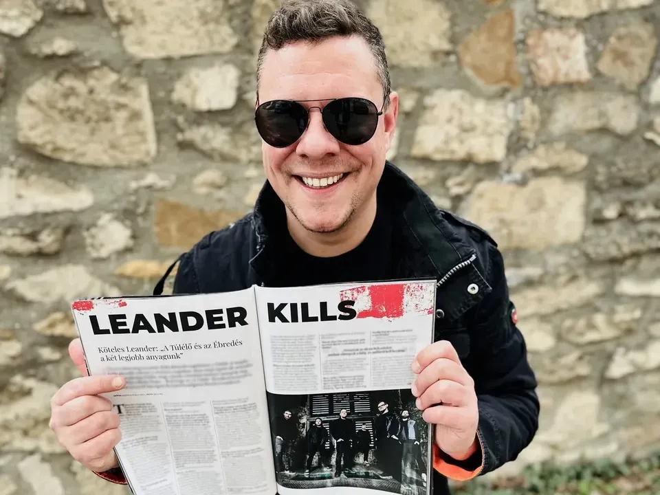 Leander intrejú a HammerWorld magazinban! 📰